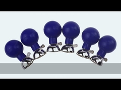 Wiederverwendbare EKG-Saugelektroden und Extremitätenklemmen für Erwachsene, Ag/AgCI