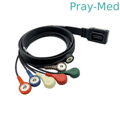 kaufen 7 Führungs-Patient Holter Cable CBL 153+7 für Rozinn Holter Digital Recorder 153+ Online-Herstellung