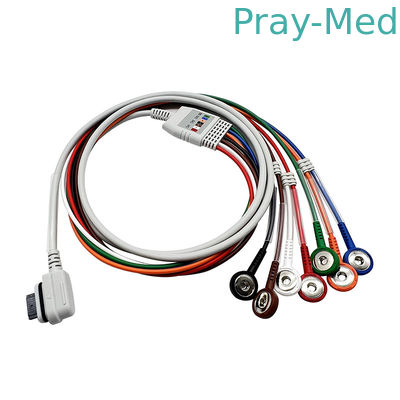 kaufen Führungs-Holter Recorders ECG GE-Serra-7 Kabel AHA reißen geduldiges Kabel ECG Online-Herstellung