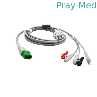 kaufen 12 Kabel AHA Pin Connectors ECG kompatibel für Pass V V12 V21 Mindray Datascope Online-Herstellung