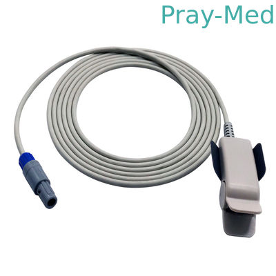 kaufen 6 Pin Mindray Spo2 Sensor, Spo2 Sonde Sensor Anzug für PM9000 / 8000 Kabel 3m / 10ft TPU Online-Herstellung