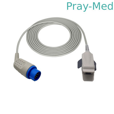 kaufen Kompatibles Biolight M9500/m8500/erwachsene wiederverwendbare Sensoren spo2 M7000 12pin prüfen mit 3m Online-Herstellung