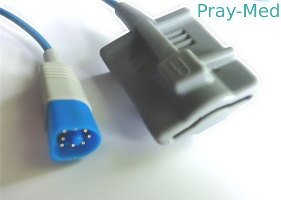kaufen Wiederverwendbare Sensoren Spo2 HPs HP M20 für Erwachsener 8 Pin-Verbindungsstück-weiche Spitze Online-Herstellung