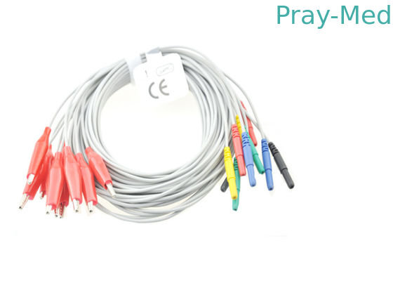 kaufen Materielle Eeg Drähte TPU, Lärm 1,5 Durchmesser-Elektroden verwendeten in Länge Eeg 1.2m Online-Herstellung