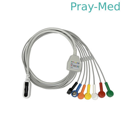 kaufen 7 Bleihalterkabel für GE SEER 1000 Snap Connector 2104813-001 1,1 m Online-Herstellung