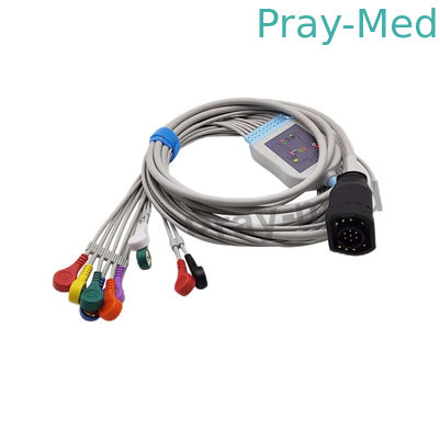 kaufen Zoll-kompatibles EKG-EKG-Kabel mit direktem Anschluss für die M- oder E-Serie 8000-1007-01 8000-1006-02 Online-Herstellung