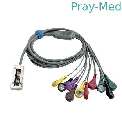 kaufen Meditech Cardiup EKG Holter Kabel für CardiUP!3 CardiUP!12 TPU Jacket 10-Kanal-Snap-Anschluss Online-Herstellung
