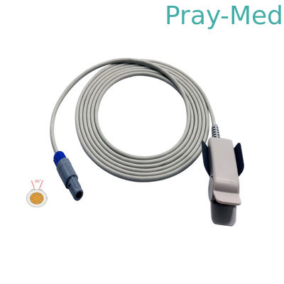 kaufen 40 Sonden-Sensor-erwachsener Finger-Klipp Contec Edan M8 6 des Grad-Spo2 Pin mit CER/ISO Online-Herstellung
