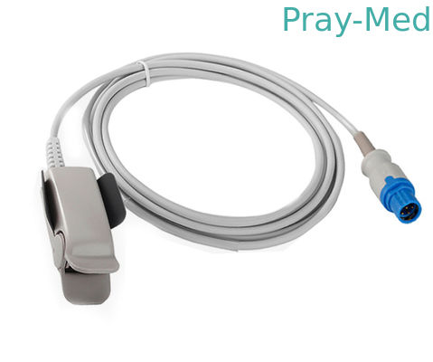 kaufen 4.0mm Drager erwachsener Finger befestigen Spo2 Verbindungsstück des Sensors 7 Stift Online-Herstellung