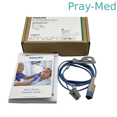 kaufen Original SpO2-Sensor Wiederverwendbares Kinder- und Erwachsenenohrclip M1194A 989803103251 Online-Herstellung