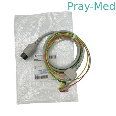 kaufen Original-Nihon Kohden Einstück-EKG-Kabel 3-Lead-EKG-Lead-Drähte K353A Clip Online-Herstellung