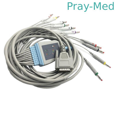 kaufen Kabel Goldway/Nihon Kohden Ecg, Kabel-DB 15 5.0mm Durchmessers Mindray Ecg Pin Online-Herstellung