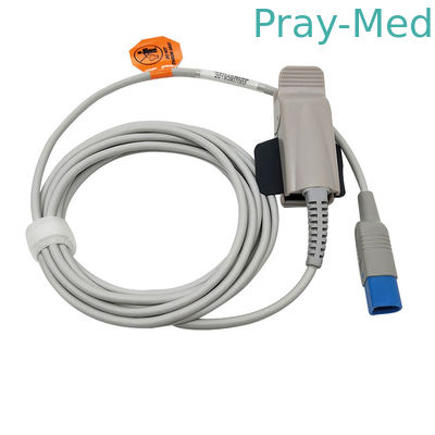 kaufen 10 Sensor 8 des Ft-Grau-TPU Erwachsen-Spo2 formte Pin D männliches Verbindungsstück Online-Herstellung