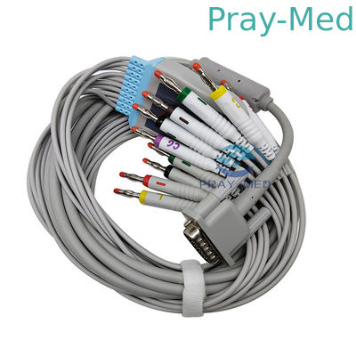 kaufen EKG Mortara ELI 250 ELI 250C ELI 350 verkabelt 15 Führung PIN 3.6m 10 Online-Herstellung