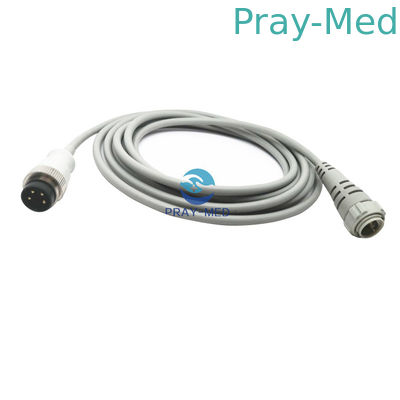 kaufen 4 Pin-stockert Utahs IBP Material des Blutdruck-Kabel-TPU mit 4.0mm Durchmesser Online-Herstellung