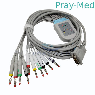 kaufen Führung AT3/CS100 10 Schiller EKG Kabel-DB 15 Durchmesser Pin-Verbindungsstück-5.0mm Online-Herstellung