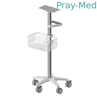 kaufen Krankenhauspatient regelte medizinische Monitor-Laufkatze Höhe mit Klammer fester 1000mm Höhe Online-Herstellung