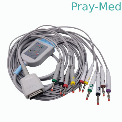 kaufen Eklipse Mortara Burdick EKG verkabelt die kompatible 007704 012-0844-00 012-0844-01 3.6m Länge Online-Herstellung