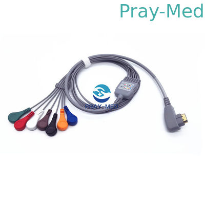 kaufen 19 führen Schnell-ECG geduldiges Kabel 5/10 Pin DMS 300 kompatible Patientensicherheit System-Holter Online-Herstellung