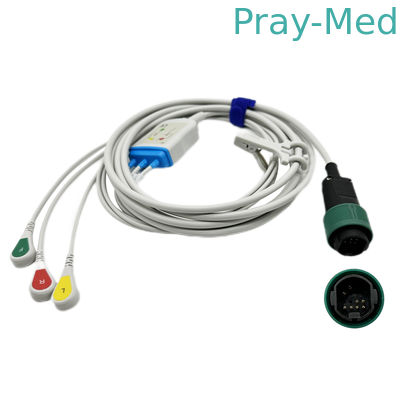 Yilang 3/5 führen direktes anschließen Länge ECG-Kabel Iecs 3.6m für Patientenmonitor