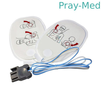 Wegwerfdefibrillations-Elektroden-Ventilator-Zusatz-erwachsene Kind-AED-Elektroden