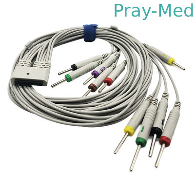 EKG Medex 10leads ECG LÄRM 3,0 Holter Cables 26pins für MECG-300 MECG-200