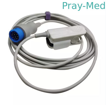 Wiederverwendbares Sensor Biocare 10pin Spo2 des Erwachsen-Spo2 Sensor-Kabel kompatibel für IM8 IM10 IM12