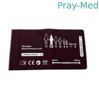 Welch Allyn Flexiport Reusable Blood Pressure ohrfeigt große erwachsene Größe 32-43cm