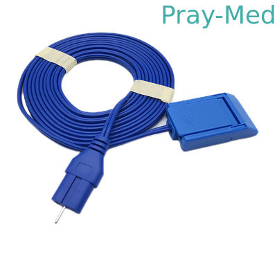 Medizinisches Esu-Kabel 2,0 mm Grau oder Blau für bipolare Platte Negativplatte