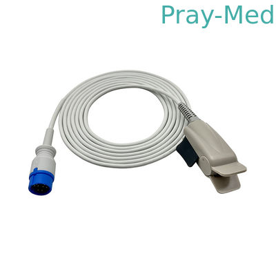 Fingerclip für Erwachsene 8P Wiederverwendbarer Spo2 Sensor 3M/10ft Kompatibel mit Creative K12