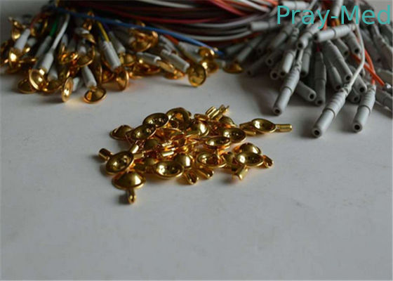 Alligator, den flexible weiche Eeg-Elektroden 24 PC verkabeln, stellte Material PVCs TPU ein