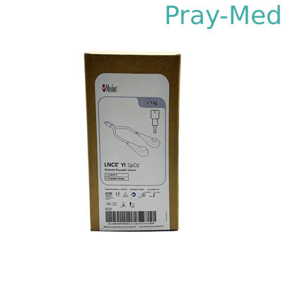 Wiederverwendbarer Kurzer Spo2 Sensor 2258 LNCS YI 9pin TPU Jacket 1m 12 Monate Garantie