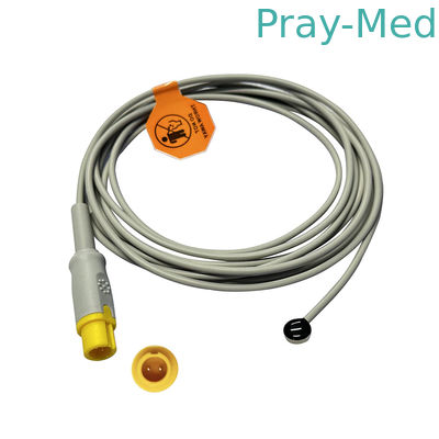 Comen Erwachsener Kind Rektal Esophageal Temperatur Sensor Sonde Runde 2Pin Stecker