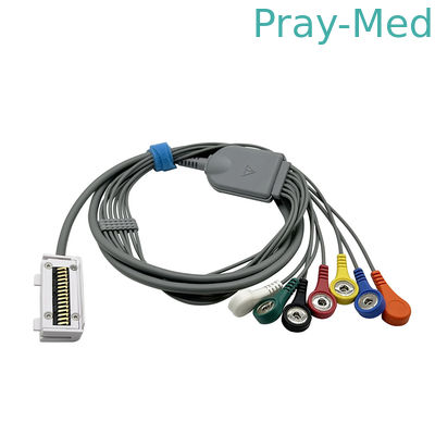Meditech Cardiup EKG Holter-Kabel für CardiUP!3 CardiUP!12 7-Kanal-Snap-Anschluss