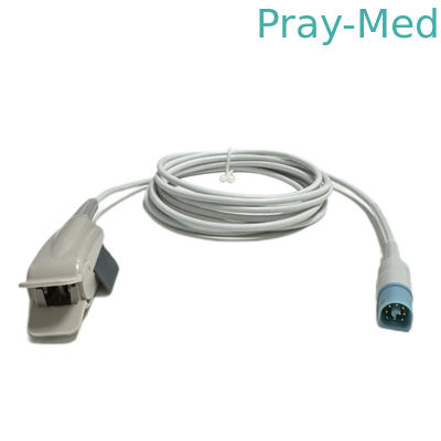 PH-Masi-kompatibel wiederverwendbarer SpO2-Sensor Erwachsene Fingerstift 8pins