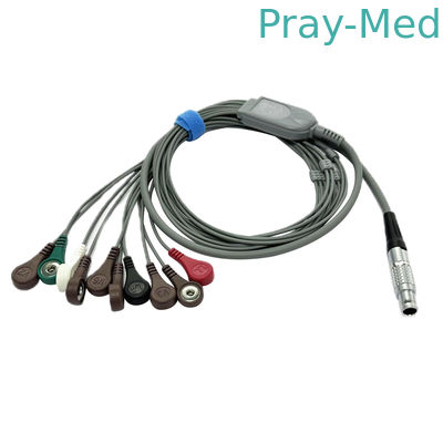 Kompatible Landcom 10-Lead-Recorder EKG Holter Kabelknopf, 10-Pin-Anschluss