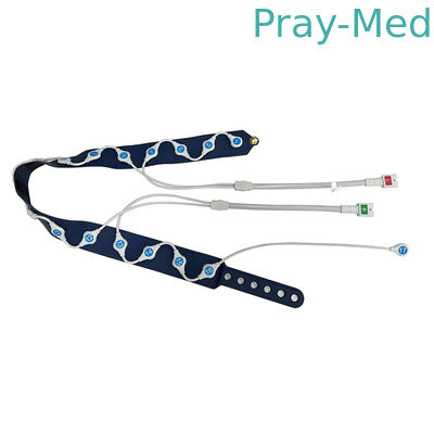 EIT Monitor Patientenkabel mit Elektrodengurt für PulmoVista 500 Drager S M L XL Größe