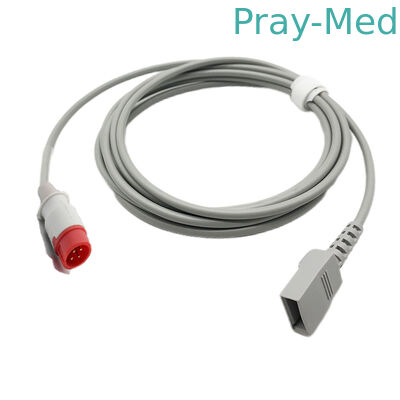 Biolight A8 4 Länge des Pin-Invasionsblutdruck-Kabel-IBP der Erweiterungs-2.7m