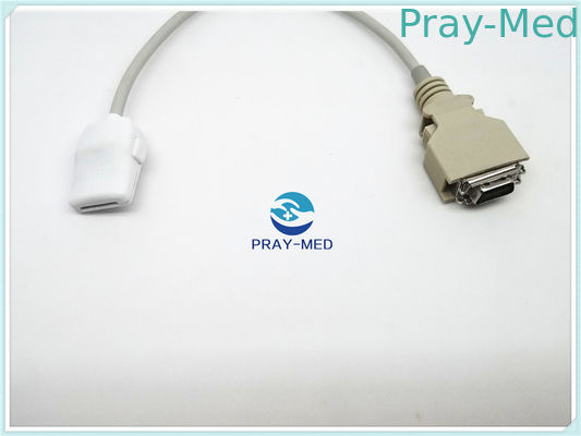 Adapter-Kabel des grauen Weiß-Spo2 für  LNOP PC08/Pc12 Iso-Norm