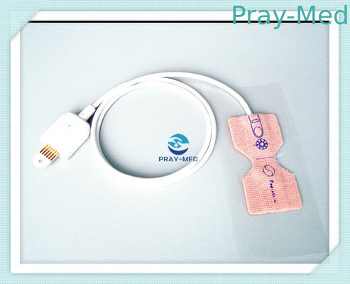 Lnop 6 Kabel Pin-Wegwerf-Spo2 Sensor-TPU 0,9 Meter-Länge