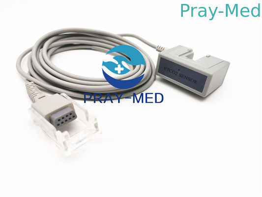 Sensor-Wegwerfwasserabscheider des Mainstream-ETCO2 für Protokoll  Phasein Capnography-Monitor