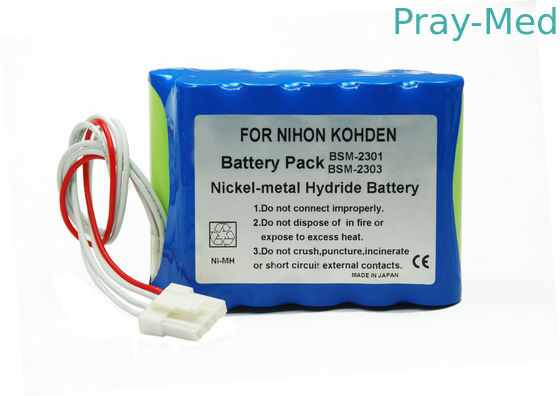medizinischer Akku 12v 3800mAh für Nihon Kohden BSM2301/BSM2301K/BSM2303C