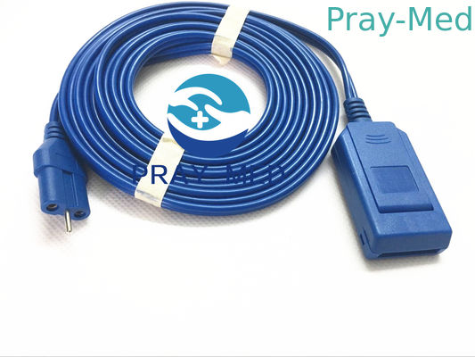 Diathermie-geduldiges Platten-Kabel PVCs 3m für Electrosurgical-Boden-Auflage