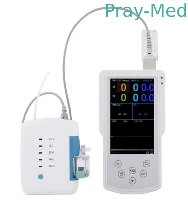 ANÄSTHESIE-Gas-Monitor MG1000 SpO2 ETCO2 Klassen-II Hand