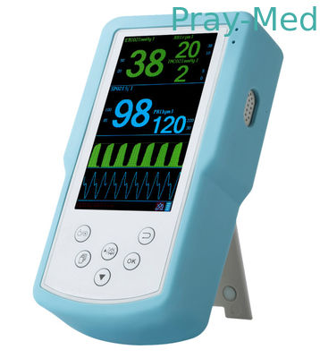 254 Handpulsoximeter CA100B BPMs ETCO2 SPO2