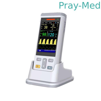 Tragbarer Veterinär-Capnograph Etco2 Monitor 254BPM
