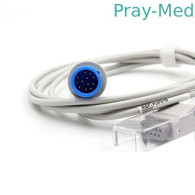 Der Runden-12 Pin Comen Spos 2 Sensor-Erweiterungs-Draht des Adapter-Kabel-Spo2