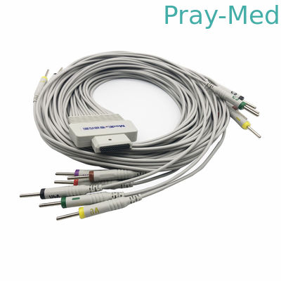 Medex 26 Patient Pin 3,0 Lärm-ECG verkabeln 16 Jacke der Anschlussleitungs-TPU