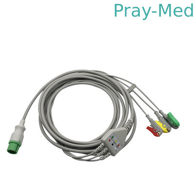 Direktes Mäk schließen 3/5 Führungen, die Ecg Verbindungsstück Stift der Kabelklemme IEC/AHA 6 an,