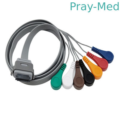 Biomedizinische Führung BI Ecg Holter der Instrument-Bi9800/9000 7 Kabel TPU Jacke